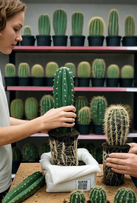 Preparing Your Cacti for Safe Shipping: Our Store's Process